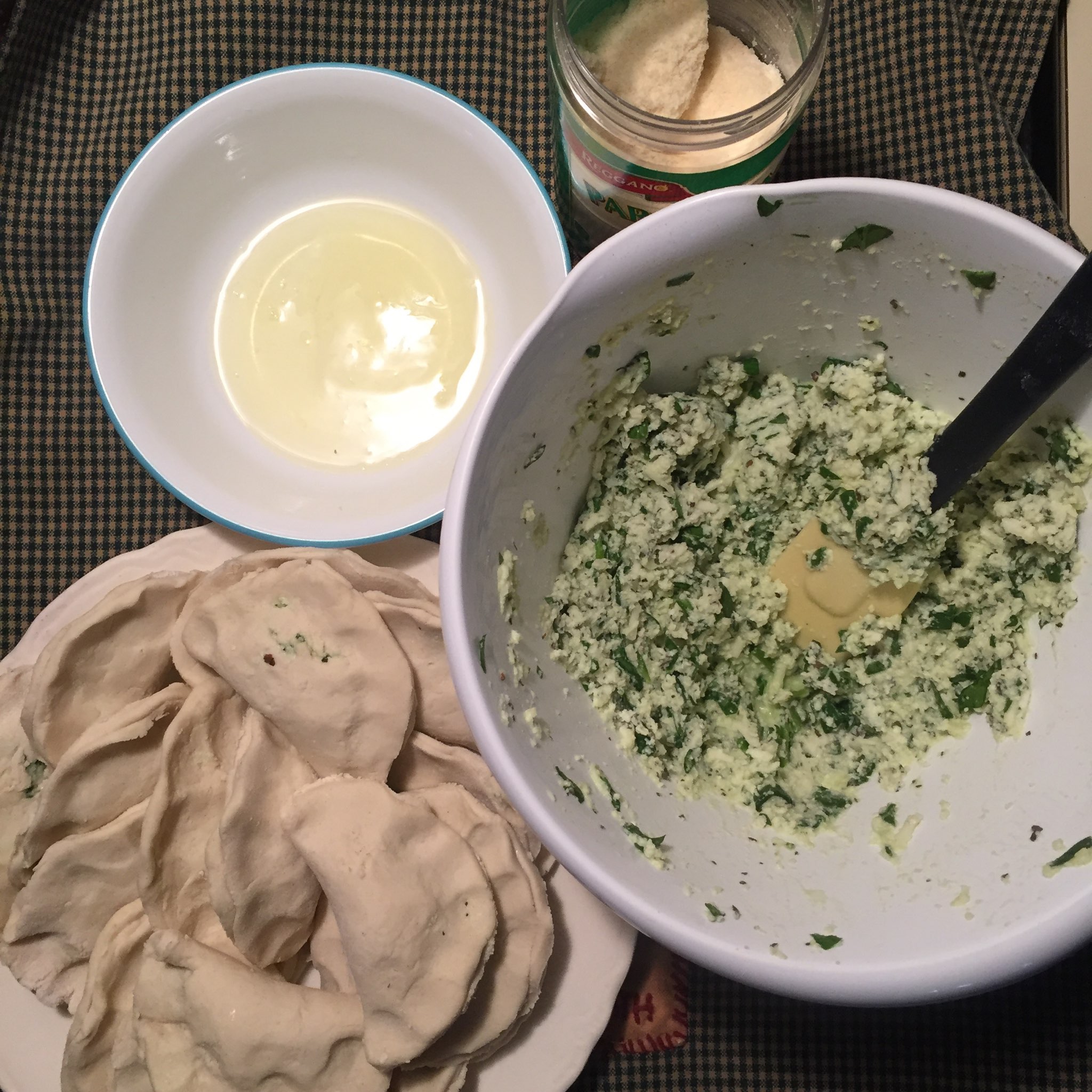 Gluten Free Spinach Ricotta Ravioli